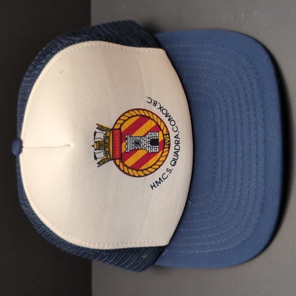 Vintage Wilson International Products Ltd.HMCS Quadra Snapback Trucker Hat - Picture 1 of 7